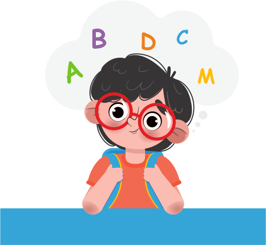 child to think in English